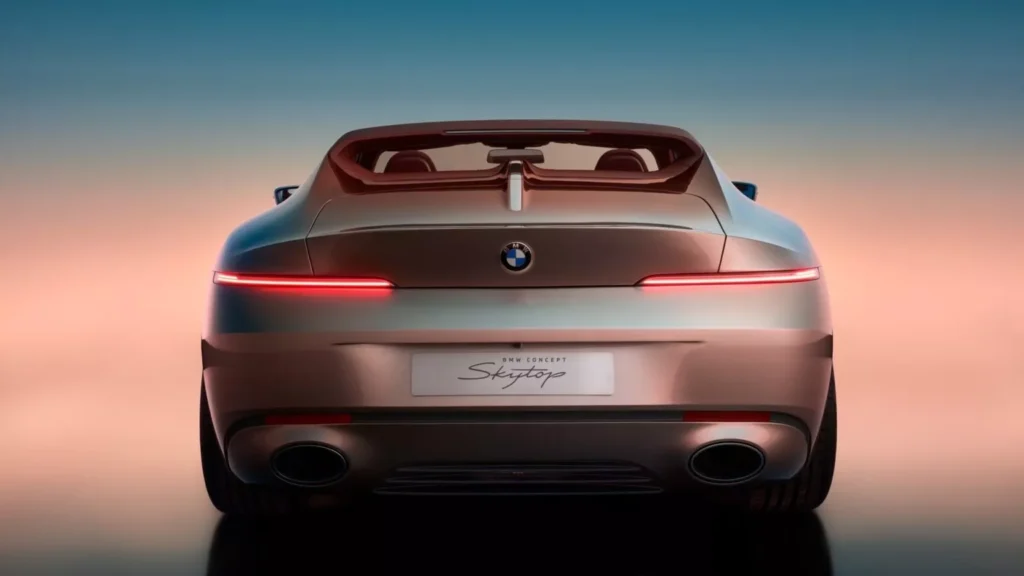 2024 BMW SKytop Concept Car Rear View