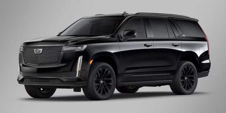 Hennessey-tuned Cadillac Escalade 6.2-liter engine