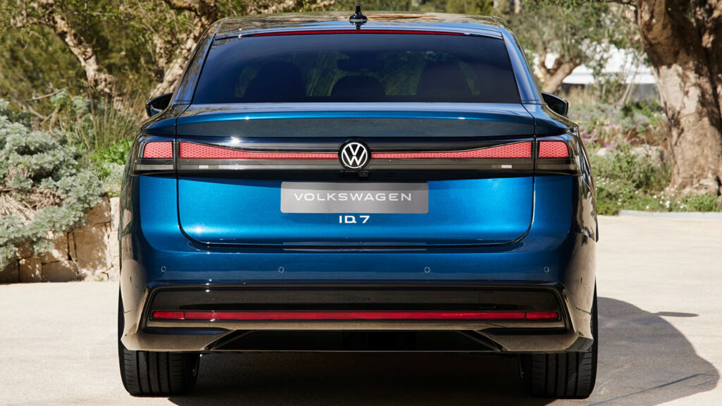 2025 Volkswagen ID.7 Rear View