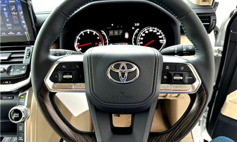 2024 Toyota Land Cruiser Steering Wheel