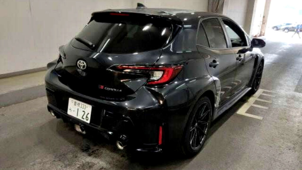 2024 GR Corolla Exterior Rear Angle View