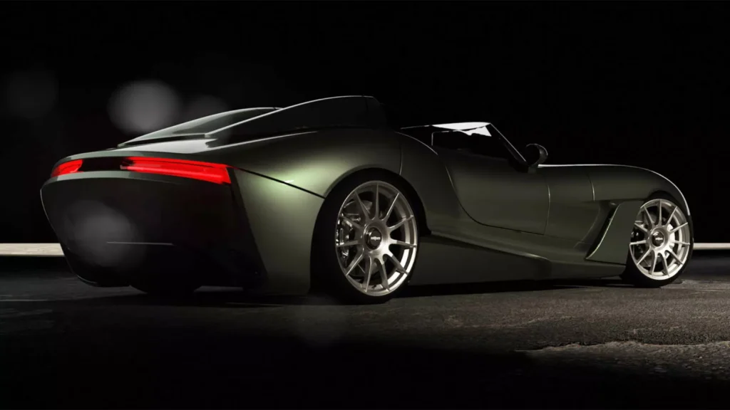 Feroxa Speedster British-Built V8 Beast Based on the Aston Martin Vantage