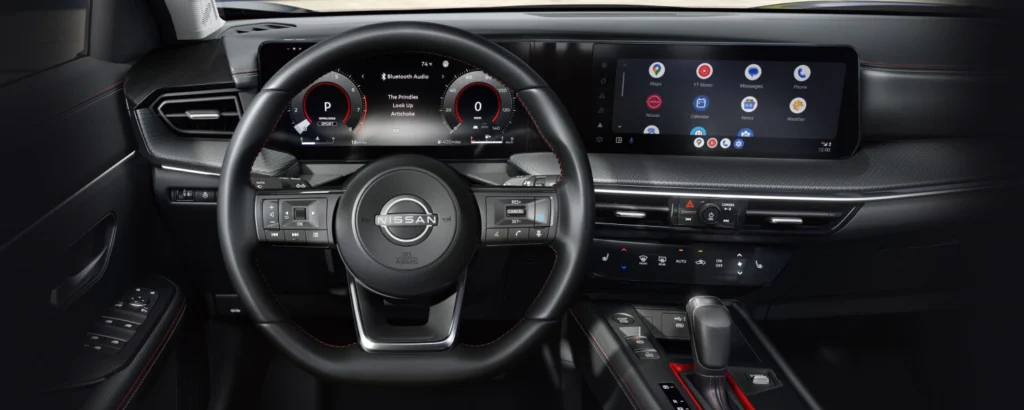 2025 Nissan Kicks Steering Wheel, Technology and Infotainment System