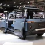 Toyota x-van gear concept rear angle 2